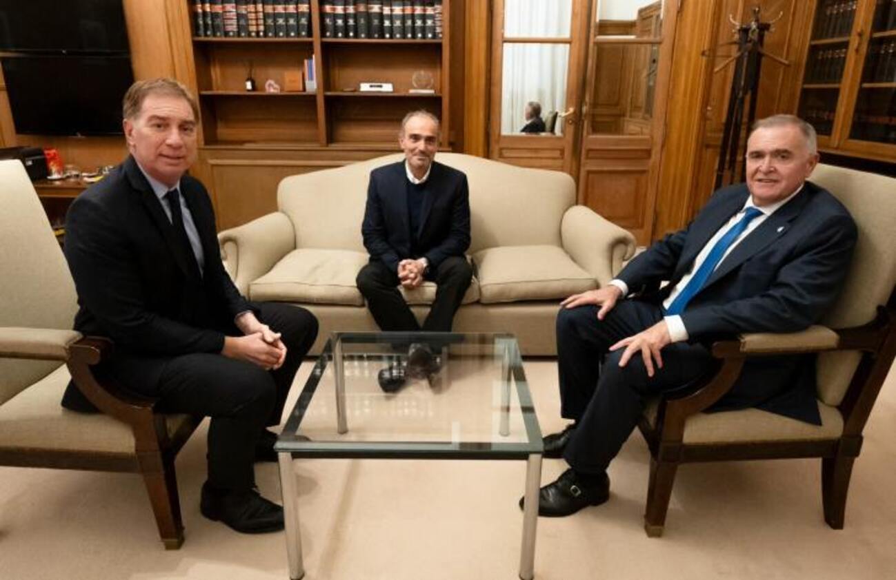Jaldo mantuvo una reunión con autoridades nacionales