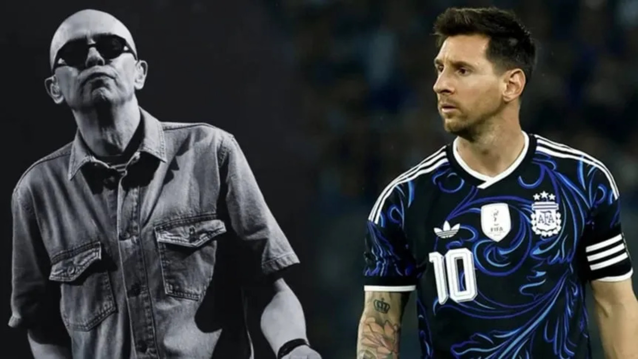 Revelan un emotivo mensaje del Indio Solari para Messi