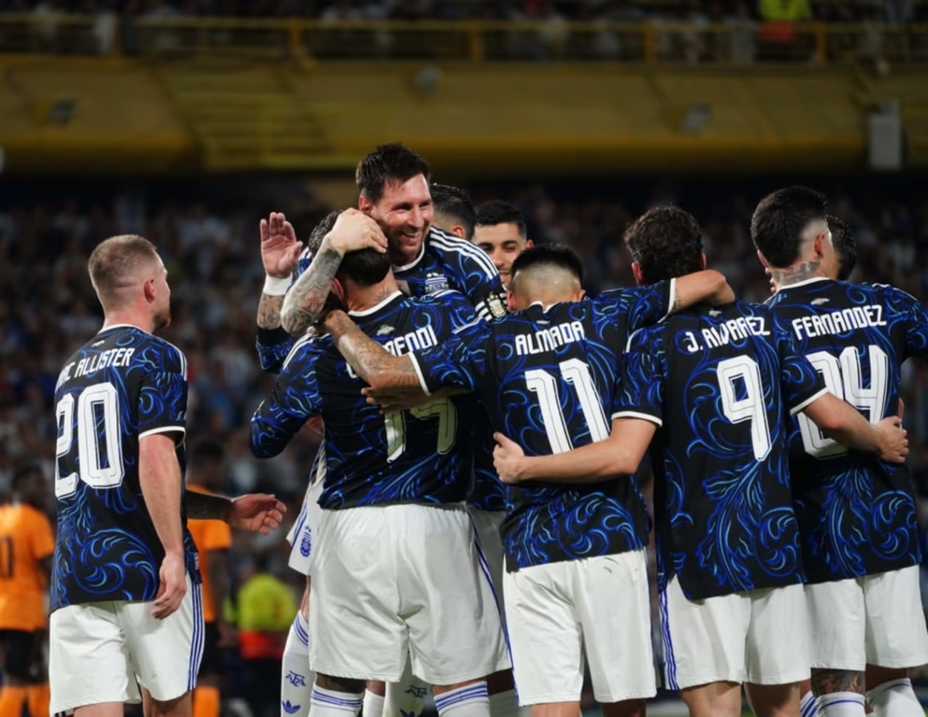 Amistoso: Argentina se enfrenta con Honduras