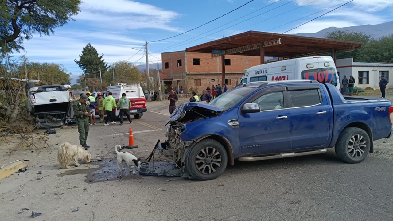 Colalao del Valle: huía de Gendarmería, chocó y mató a dos personas