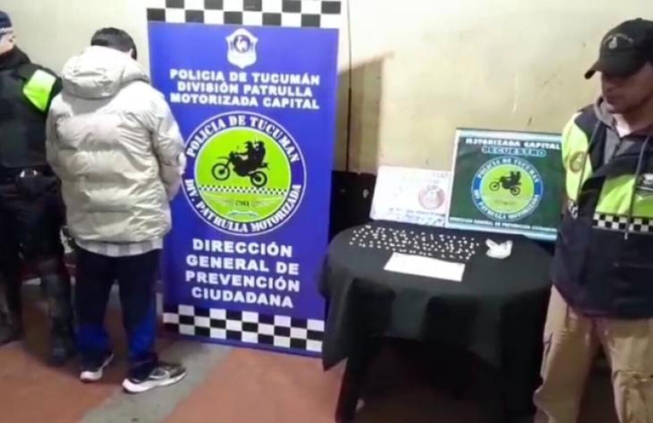 Aprehenden a un hombre con envoltorios de cocaína