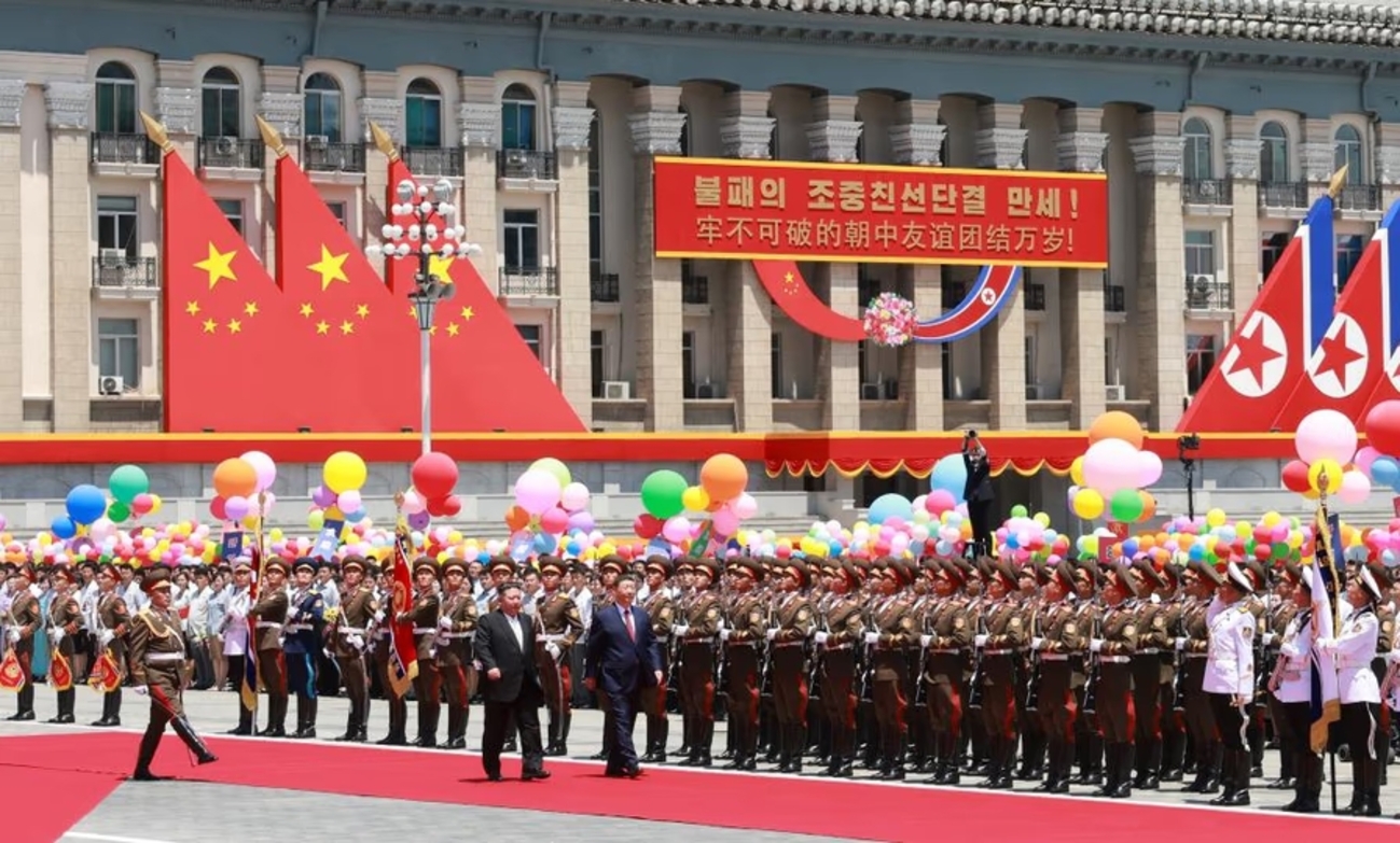 Xi Jinping visita Corea del Norte