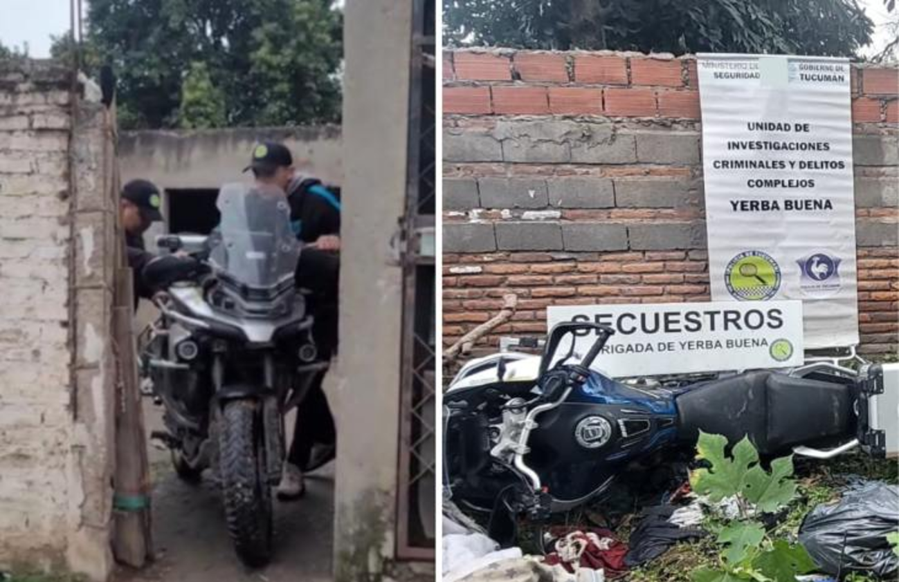 Operativo: recuperaron una moto de alta gama robada
